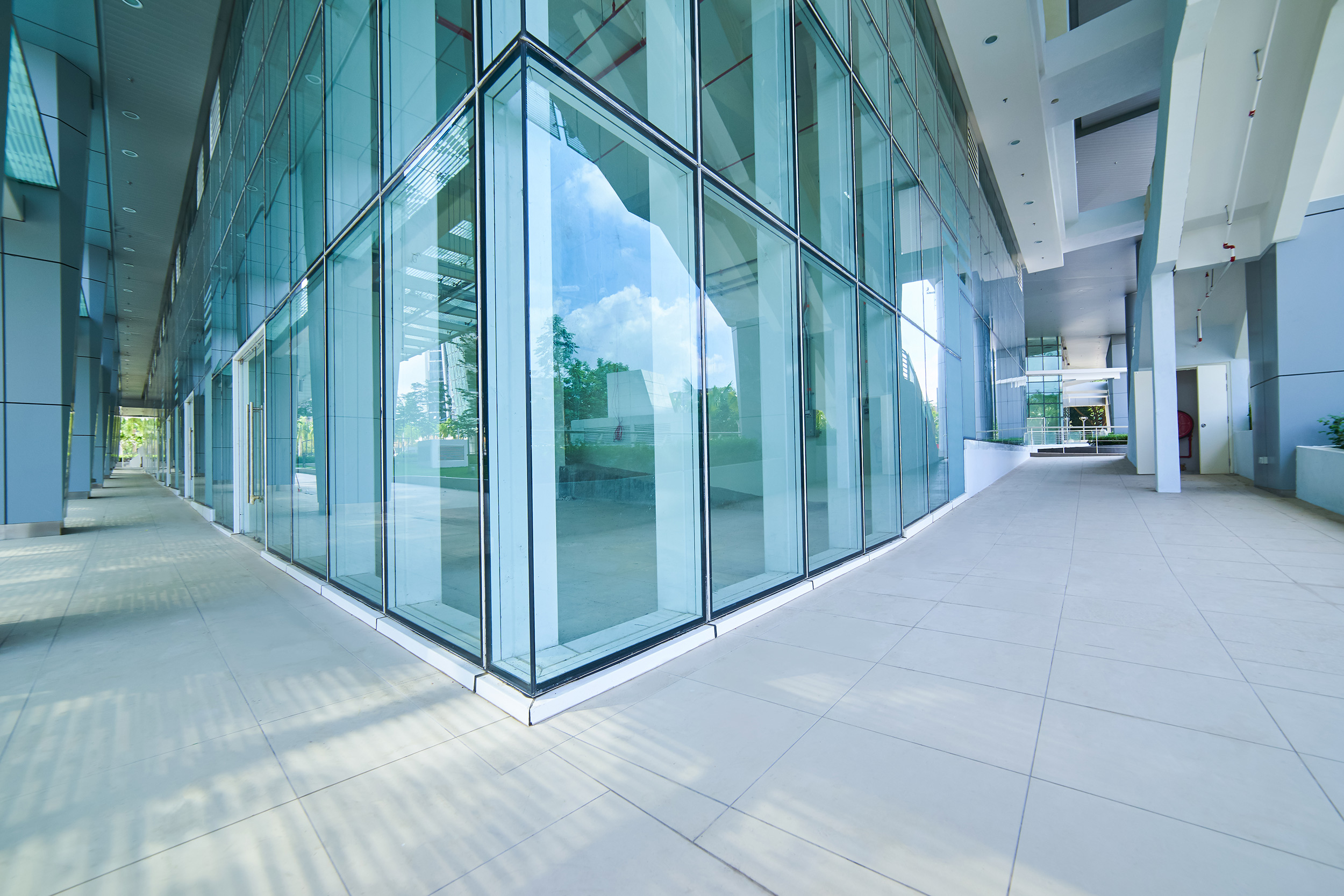 glass installation
