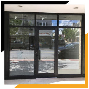 Glass Storefront Doors | Custom Glass Doors | NY Glazing Group