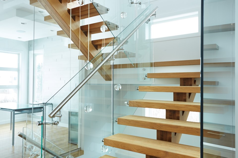 glass railings in ny